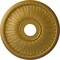 Ekena Millwork Berkshire Ceiling Medallion (Canopies up to 6 3/8"), 20 1/8"OD x 3 7/8"ID x 1 7/8"P, Pharaohs Gold CM20BE1PGS - alternate 1